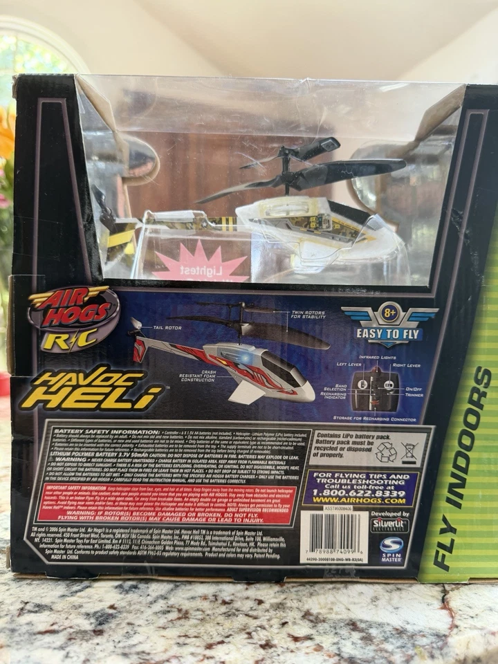 Air Hogs RC Havoc Heli Lightweight Radio Controlled Helicopter Remote Control - Image 3 of 4