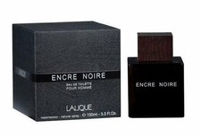 ENCRE NOIRE Pour Homme by Lalique 3.4 oz EDT Men Spray Cologne 3.4 NOIR NIB