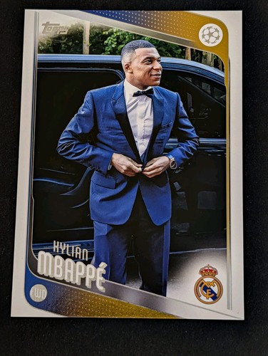 2025-26 Topps UCC Kylian Mbappe Image Variation SP