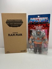 MOTU CLASSICS MASTERS OF THE UNIVERSE SUPER7 ULTIMATE RAM MAN MISB NEW