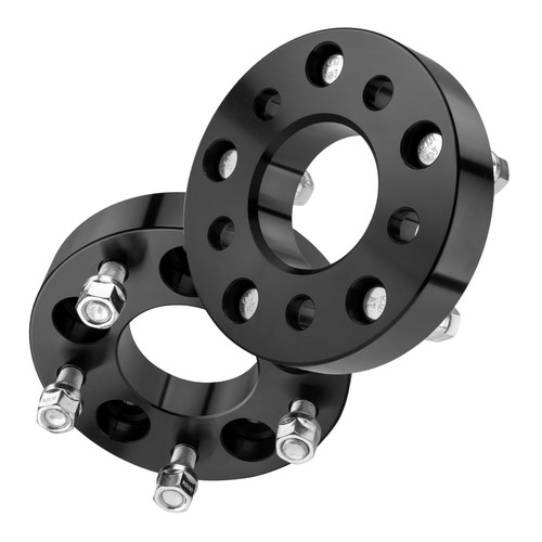 2x 1.25" 5x4.5 to 5x5 Wheel Adapter 71.5mm 1/2"x20 Fits Ford Ranger Mustang - Picture 7 of 14