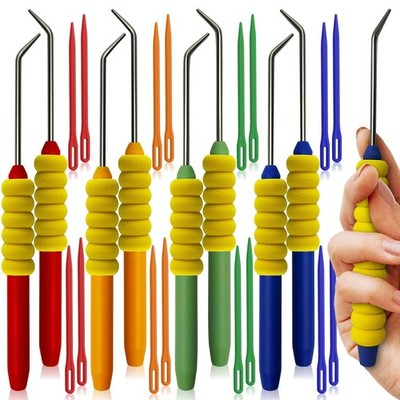Knitting Loom Hook Refill Set, 8PCS More Comfortable Loom Knitting Hook with ...