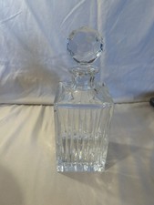 Reed And Barton Crystal Soho Square Decanter