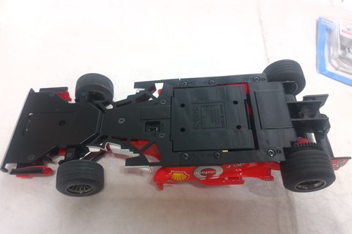 Kyosho Mini-Z Ferrari No.5 Chassis & Body  with BBS Wheels Set  & Jordan Honda - Picture 7 of 16
