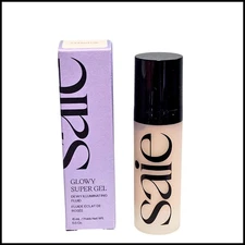 Saie Glowy Super Gel Dewy Illuminating Fluid Starglow Makeup 0.5 fl.oz. Travel S