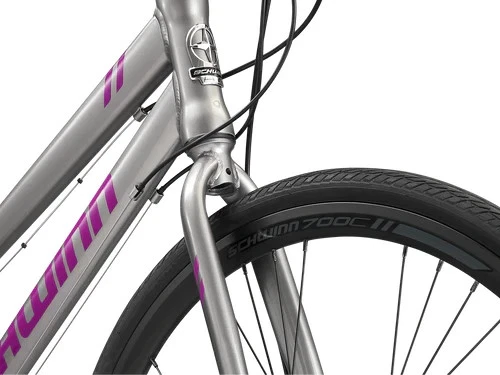 Bicicleta Hibrida 700C, PROCART, De Munte Si Oras, Cadru 18 Inch Aluminiu 21 Viteze Shimano Frane Pe Disc