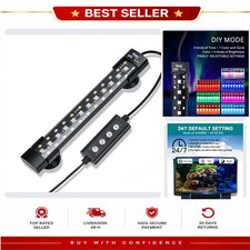 hygger Aquarium LED Light 24/7 Full Spectrum Submersible 6W 8-15in