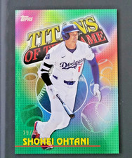 2026 Topps Titans of the Game GREEN PARALLEL Shohei Ohtani TOG-1 /99 #29/99 Mint