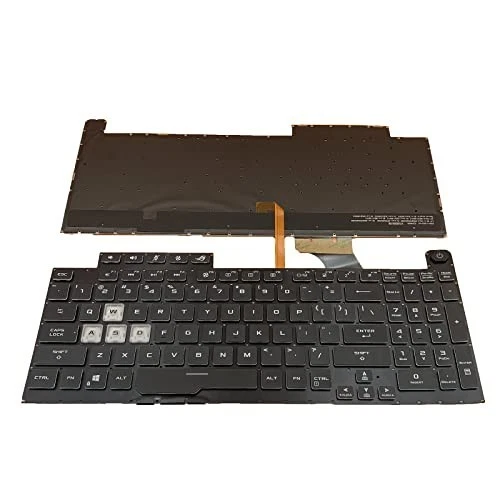 US Layout Backlit Keyboard for Asus ROG Strix G17 2021 G713 Series Replacement - Image 3 of 4