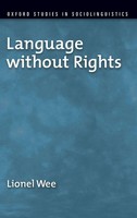 Wee | Language Without Rights | Buch | Englisch (2010) | Gebunden | Academic