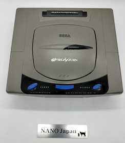 Sega Saturn Console Gray HST-3200 Japanese Version TESTED