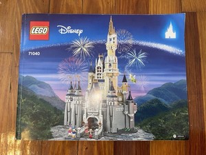 Instructions ONLY for LEGO DISNEY Castle 71040 Manual ONLY