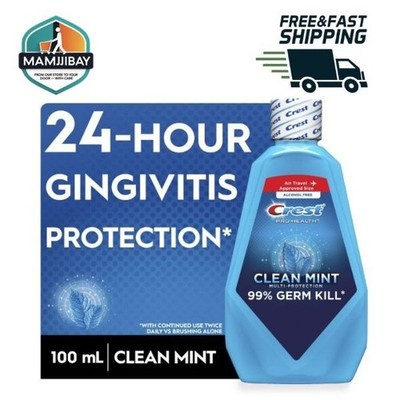 Pro-Health Multi-Protection Travel Mouthwash 3.3 oz, Alcohol Free Mint