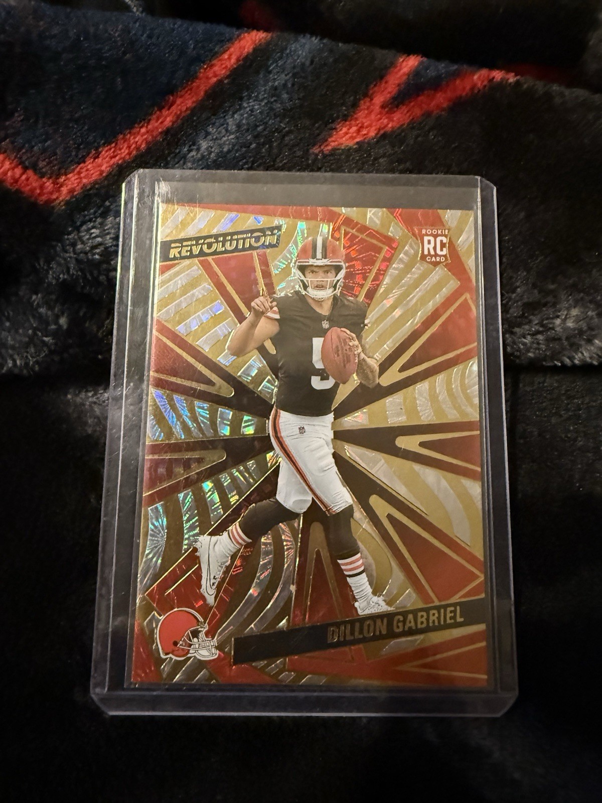 2025 Panini Revolution - Rookies Dillon Gabriel #222 Fireworks /49 (RC)