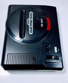 Sega Genesis Model 1 MK-1601 Console 16-bit with one Controller and Aladdin Game