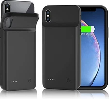 For iPhone 16 15 14 13 12 11 XR 8 Battery Power Bank Charger Case Charging Cover