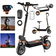 6000W Dual Motor 43MPH 52V Electric Scooter 60Miles Range For Adults EScooter