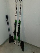 HEAD Ski-Set: Shape 3.0 (170cm) + HEAD Challenger 110 Boots (Gr. 42) + Stöcke