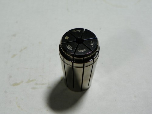 TECHNIKS TG100 PRECISION COLLET 1/4" .0004" T.I.R. TG 100 PRECISION GROUND - Picture 4 of 5