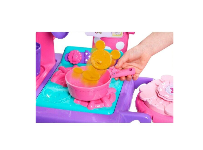 Minnie Mouse Kitchen Cooking Toy Kids Playset Pretend Play Disney