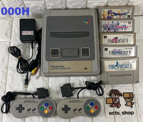 Nintendo Super Famicom console bundle with 5 games & cords Japan SFC - Picture 65 of 109