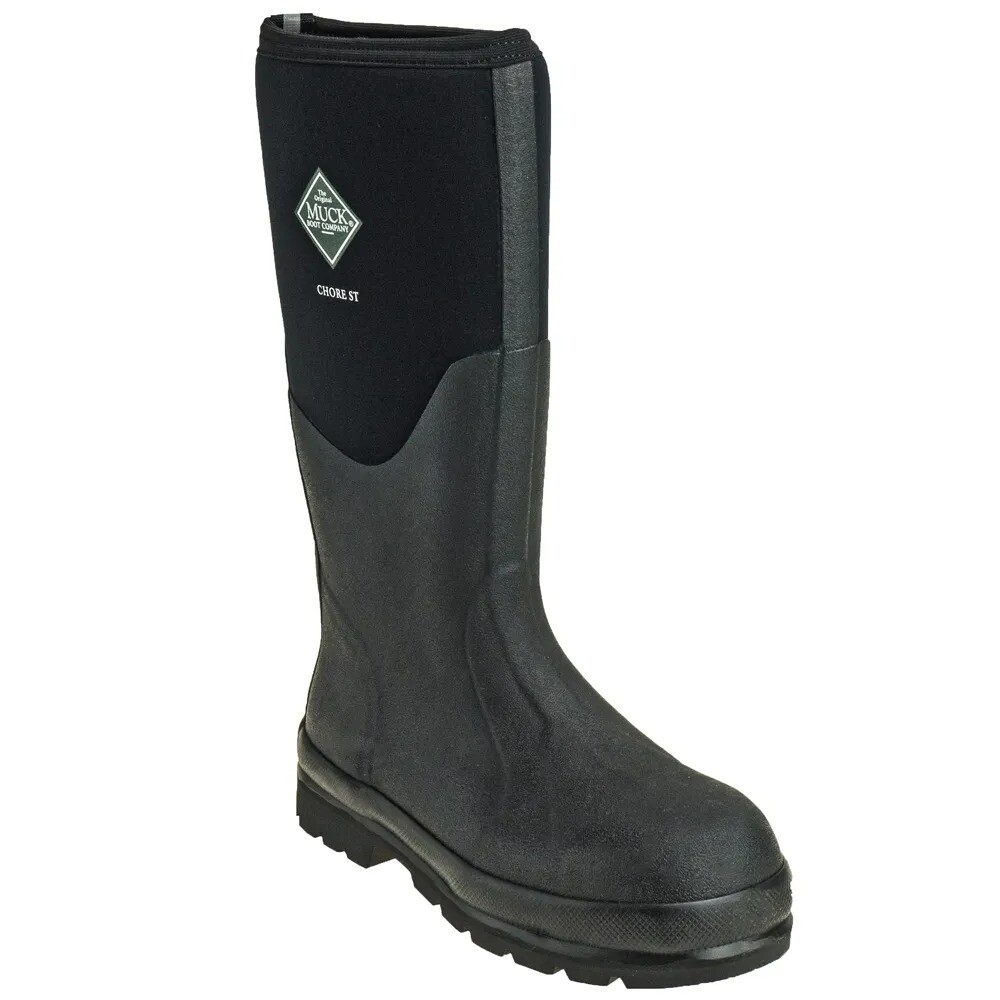 's Chore Hi Steel Toe Light Waterproof Rubber Work Boots