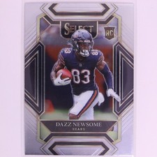 2021 Select Football NFL Club Level Dazz Newsome RC #298 Bears