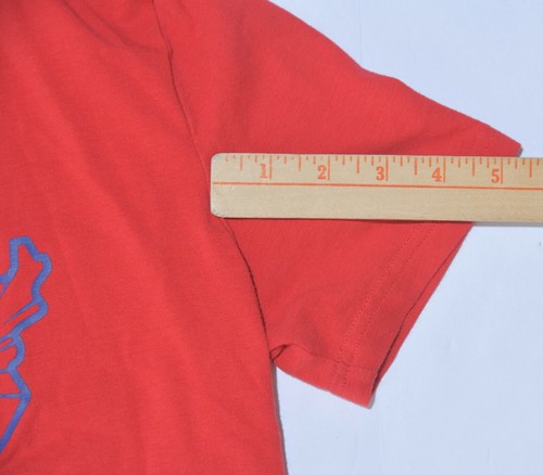 Under Armour T-Shirt Children's Girls Size L Red "United States" Short Sleeve - Picture 5 of 9