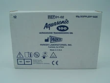 Parker 01-02 Aquasonic 100 - Ultrasound Transmission Gel Qty 12, 60 Gram Doppler