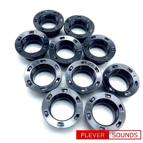 ROLAND Standard Phone Jack Amplifier Plastic Nut 10 Pieces 17041657 Genuine - 第 5/12 張圖片