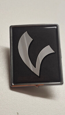 Vespa Emblem Kaskade Aufkleber Logo GTS-GTV V-grau