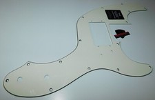 Fender Telecaster Bass Pickguard Vintera II anni 70 parti chitarra americana pergamena