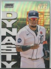 Javier Baez 2022 Topps Stadium Club Chrome Dynasty Insert Refractor #4A