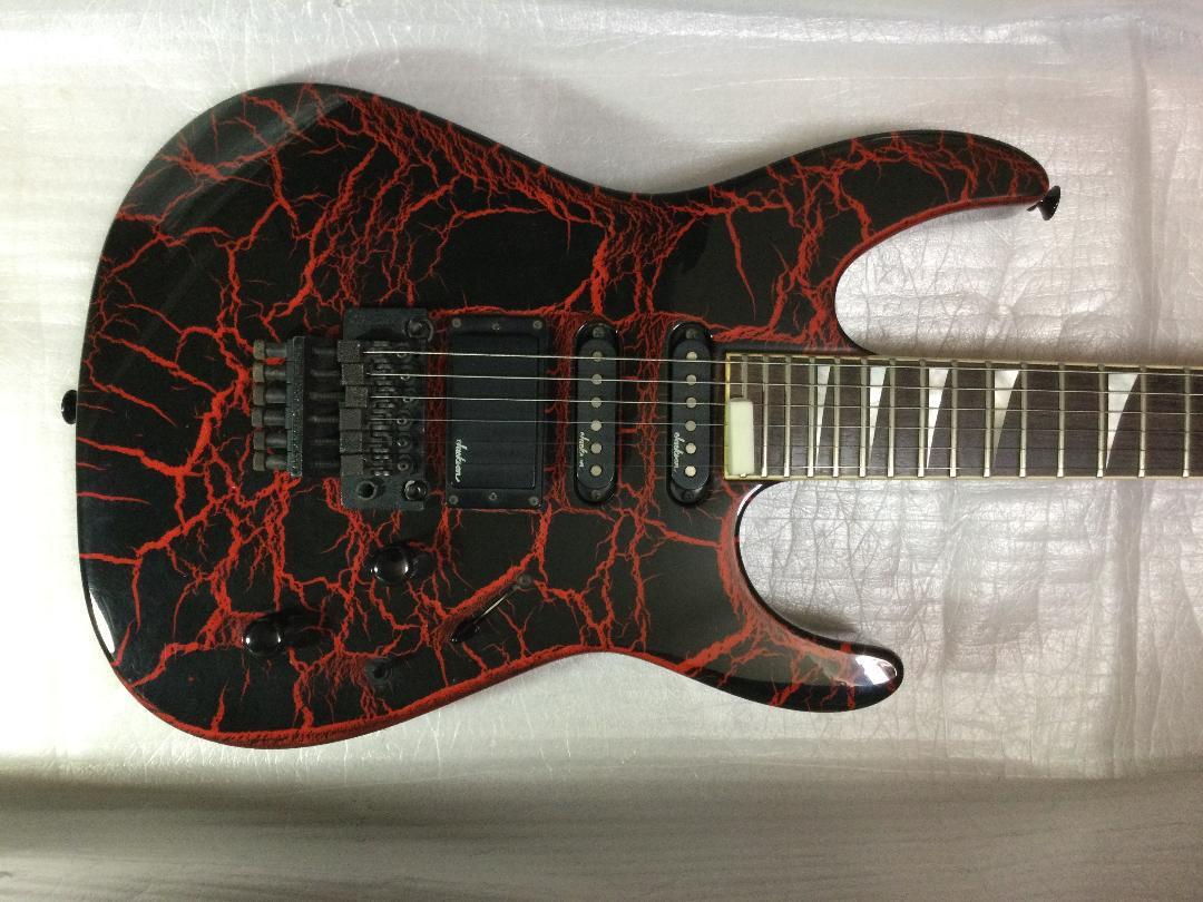 Charvel Electric Guitar Red Crackle Made In Japan Used Charvel Electric Guitar Red Crackle Made In Japan Used