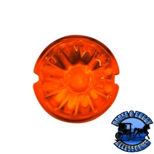 Watermelon Glass Marker Light Lens - Dark Amber