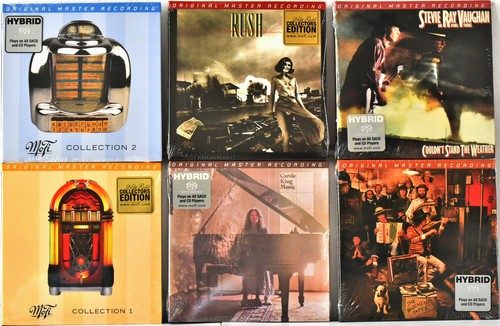 MOBILE FIDELITY SACD ULTRADISC UHR #6 COLLECTION LOT f) POP-ROCK NUMBERED SEALED - Picture 1 of 2