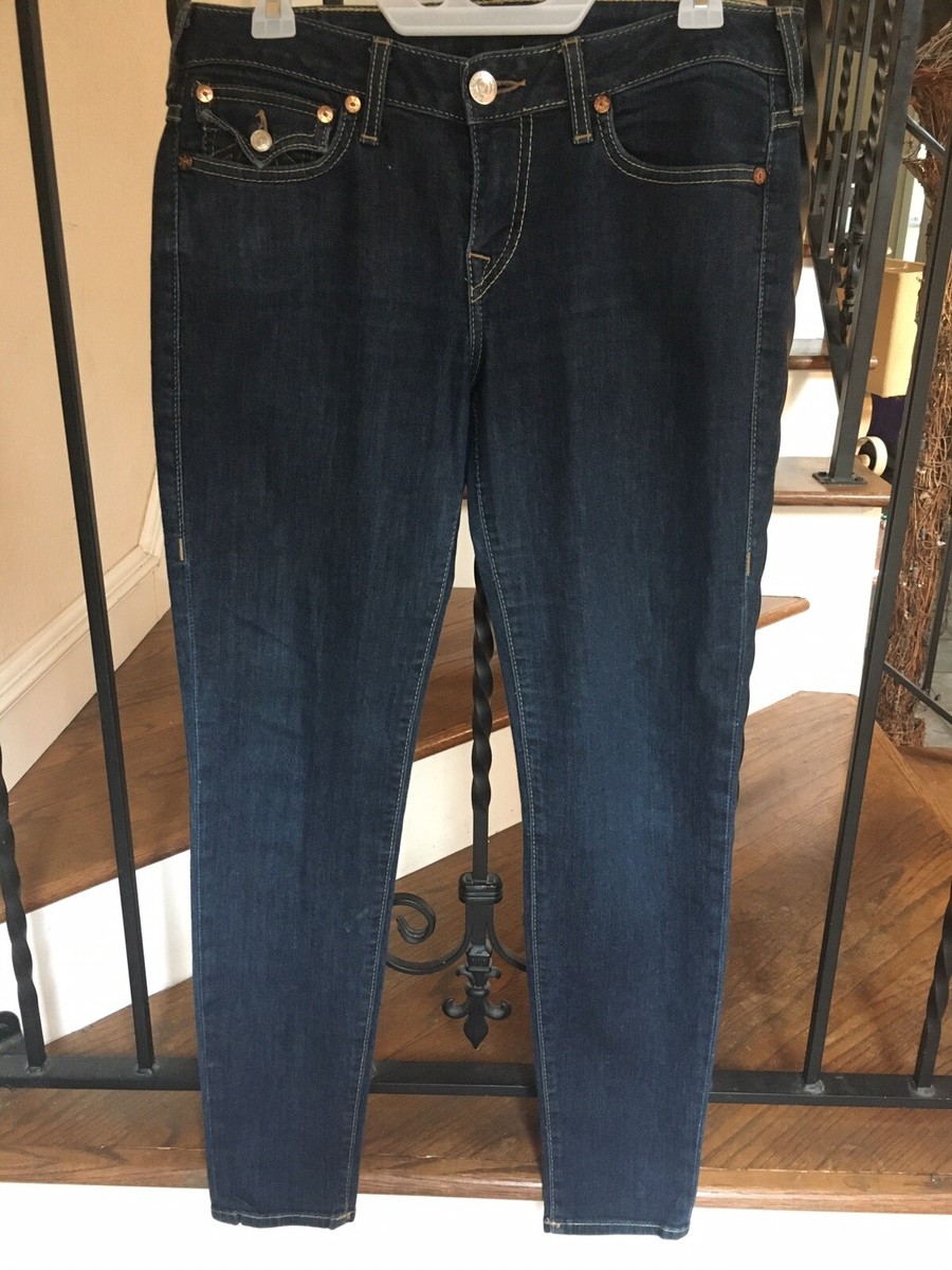Ladies Size 30 TRUE RELIGION World Tour Jeans RN#112790