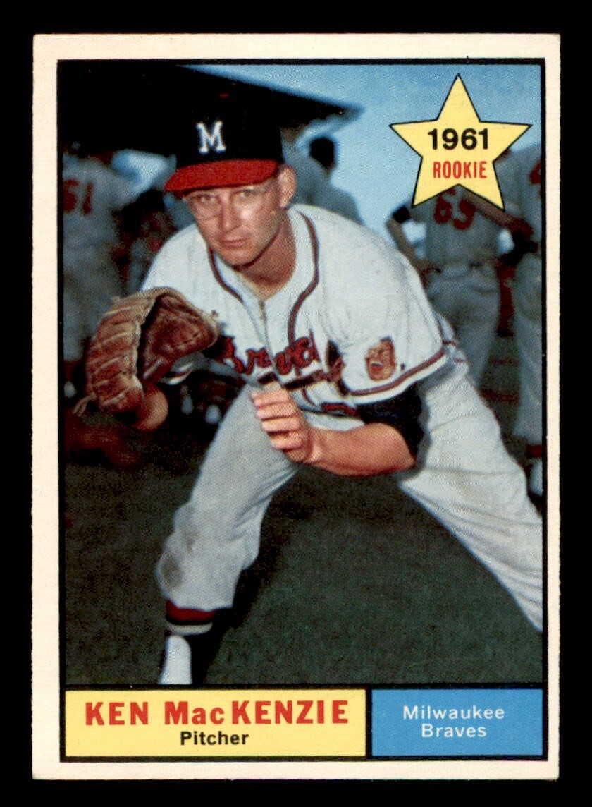Aページ 1961 Topps Baseball #496 Ken MacKenzie EX/MT *d2 | eBay