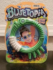 1 Jaru Bluetopia Green Dive Ring Swimming Pool Diving Toy