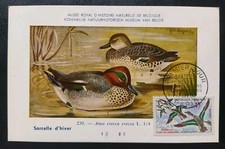 Carte Premier Jour 1960 Timbre Oiseaux Sarcelles N° 1275 Oblitéré Paris