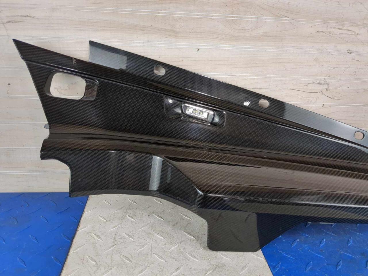 2017-2023 Audi R8 V10 - OEM Right Engine Bay Carbon Fiber Trim Panel 4S8862082A
