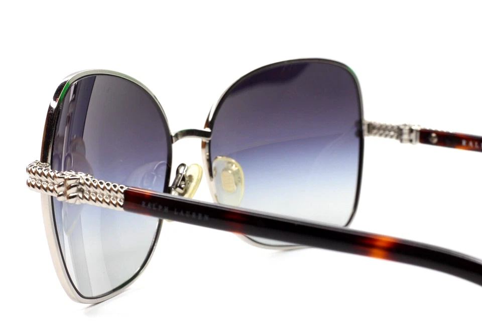 Ralph Lauren RL7028 9001/8G Silver Gradient Luxury Italy Sunglasses 58-14-130mm - Imagem 4 de 4