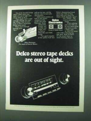 1975 Delco Electronics Ad - Are Out of Sight