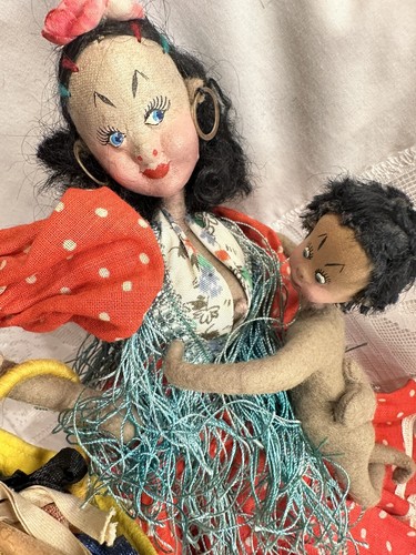 ¿Calypso España vintage? Disfraz mamá lactante muñeca caprichosa caribeña años 50 - Imagen 4 de 17