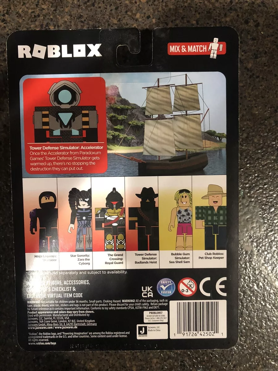 1FRE Roblox 3 Figure, Series 11 Tower Defense Simulator: Accelerator (NO  CODE)