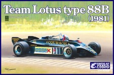 Ebbro 20010 Team Lotus Type 88B "COURAGE" 1981 Formel 1 - Kit Bausatz 1:20 