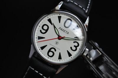 NEW Nos RAKETA Vintage Watch Special 1970 BIG Zero Rare DIAL Cal:2609 Exellent R