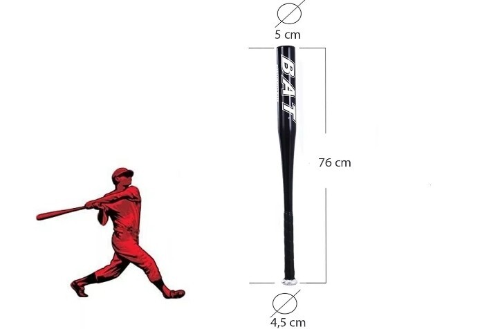 Mazza Da Baseball In Alluminio - Leggera E Resistente Per Allenamento Softball E Gioco Casual - Foto 10