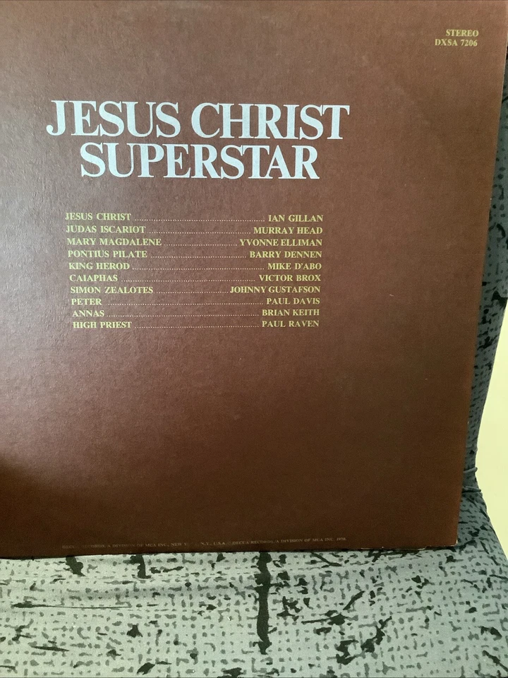 Jesus Christ Superstar Album DXSA 7206 Foto 2 de 4