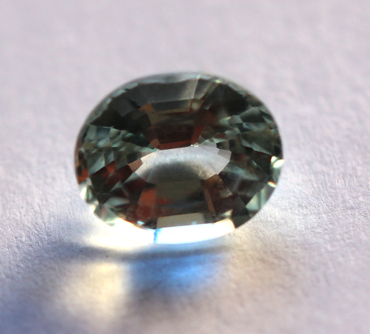 Aigue-marine du Brésil 2,52 ct pour remplacer une pierre perdue ou moderniser un bijou ancien